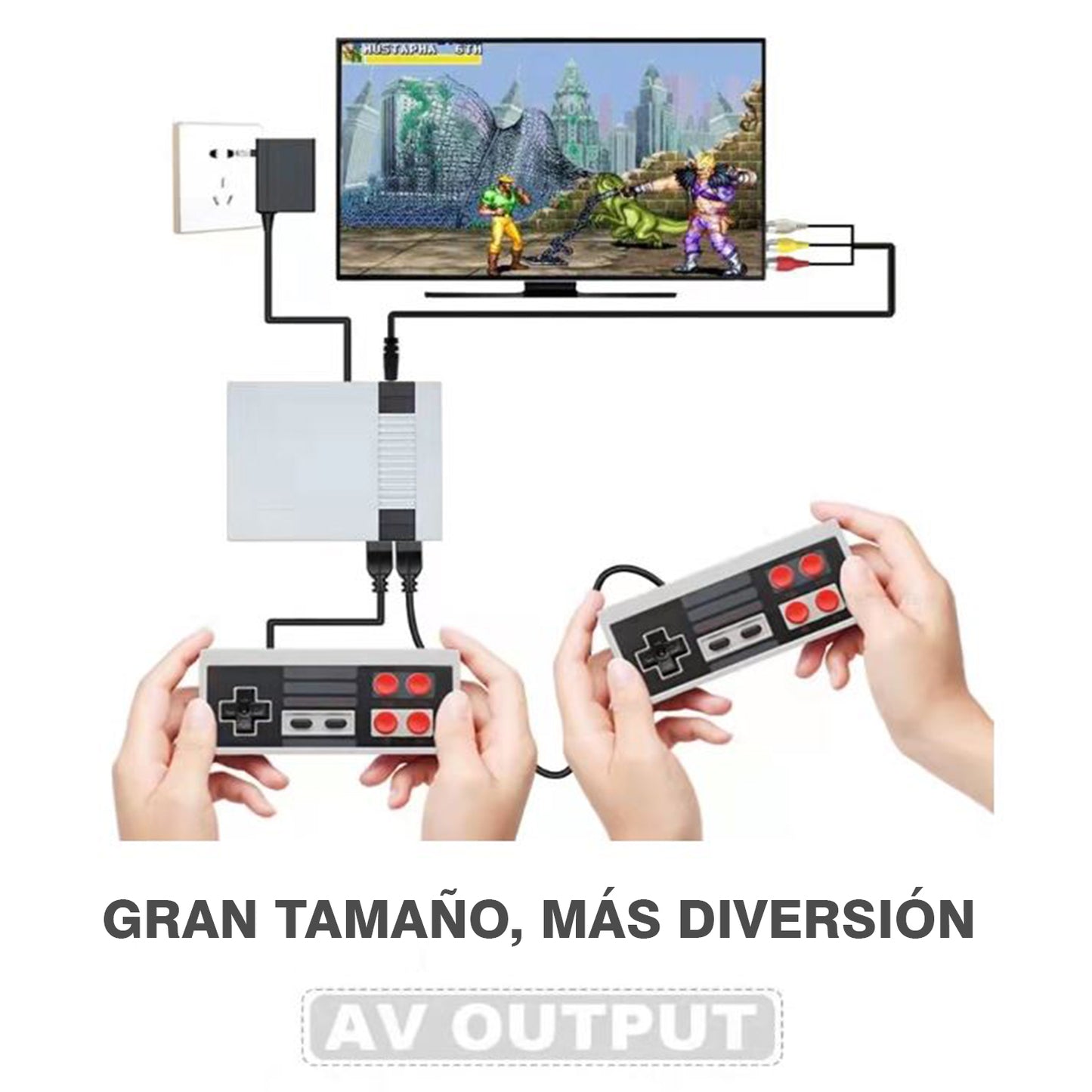 Consola Retroplay +620 juegos