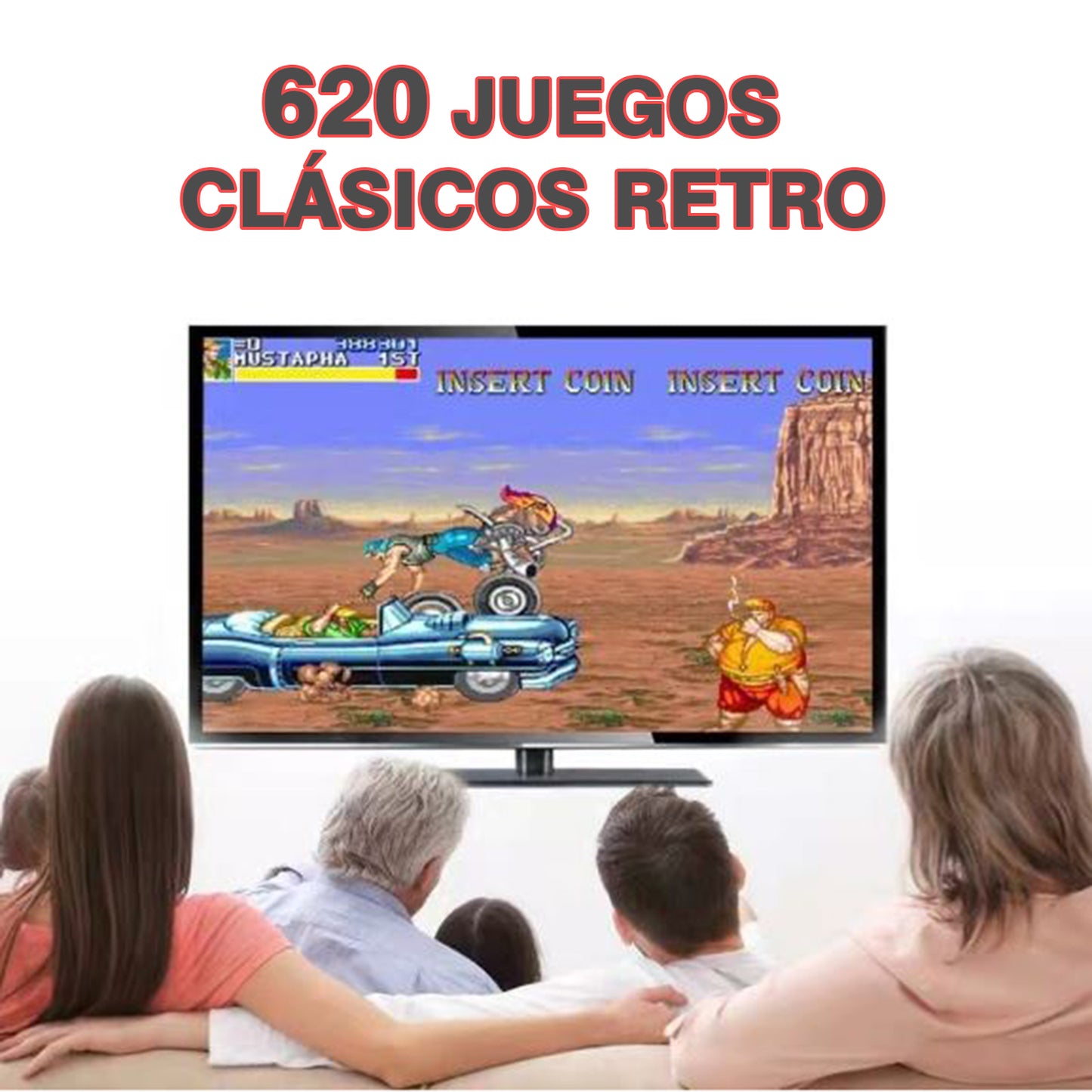 Consola Retroplay +620 juegos